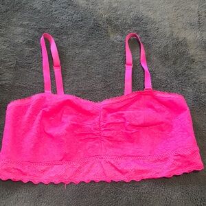 Torrid size 2 Lace Bralette- Hot Pink